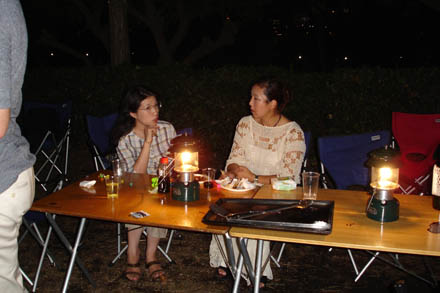 Odaiba Day - Candle-lit chat