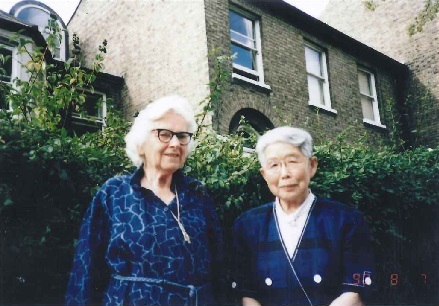 Prof. M.C. Bradbrook and Prof. Ineko Kondo, August 1990