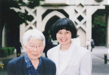 Prof. Ineko Kondo with Mrs Akiko Higuchi